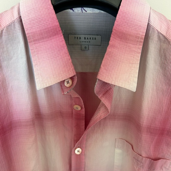 Ted Baker London Short Sleeve Shirt Size 5 (L) - Picture 4 of 4
